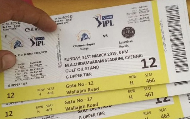 K80567 CSK vs RCB tickets for sale
